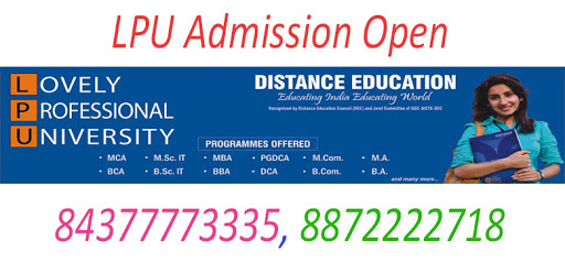 MA Distance / Correspondence Education From LPU in mohali